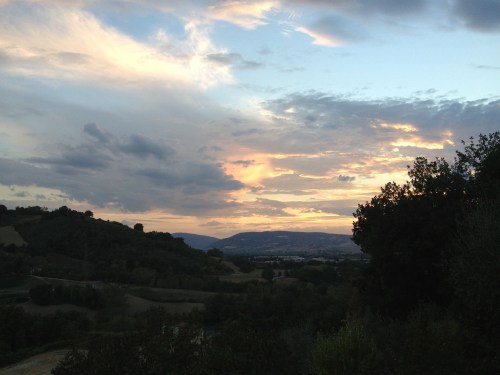 Blick von der Terrasse